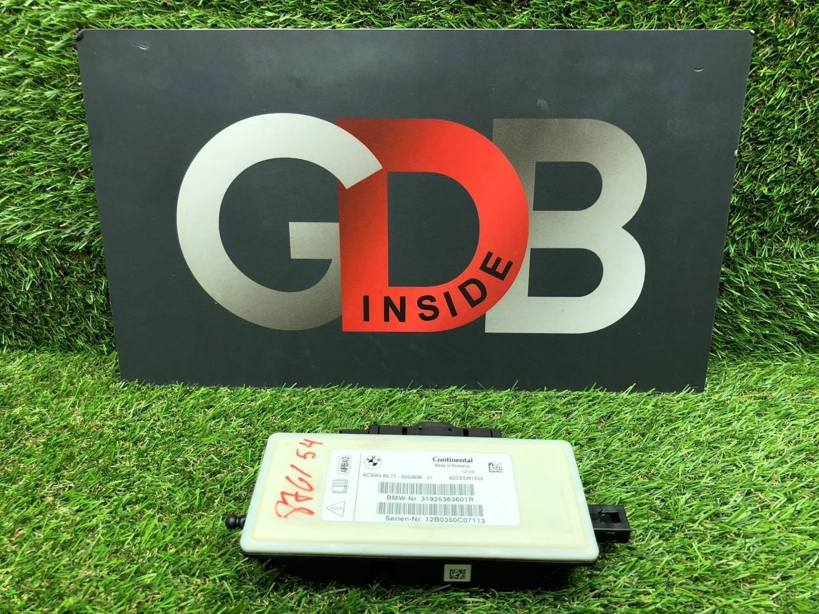 Блок управления airbag BMW 5 series 2012 65779253636 F10 N20B20B