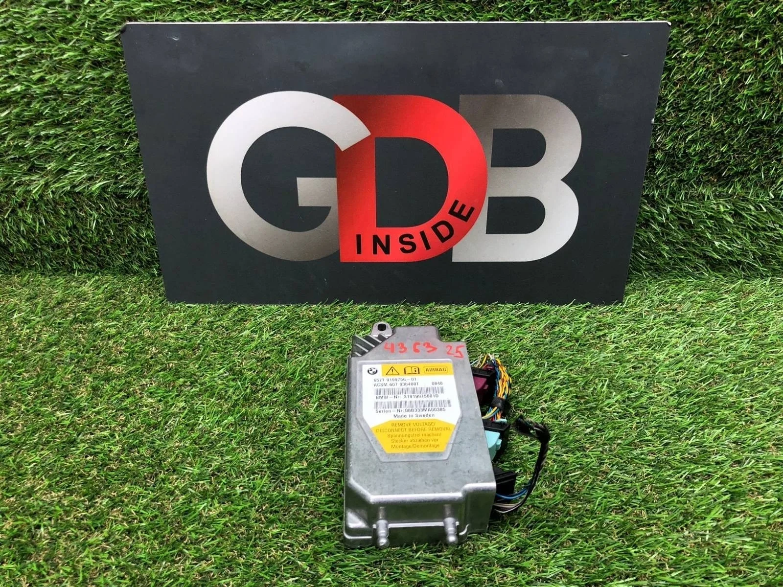 Блок SRS AirBag BMW 7 series 2009 65779199756 F01 N54B30A