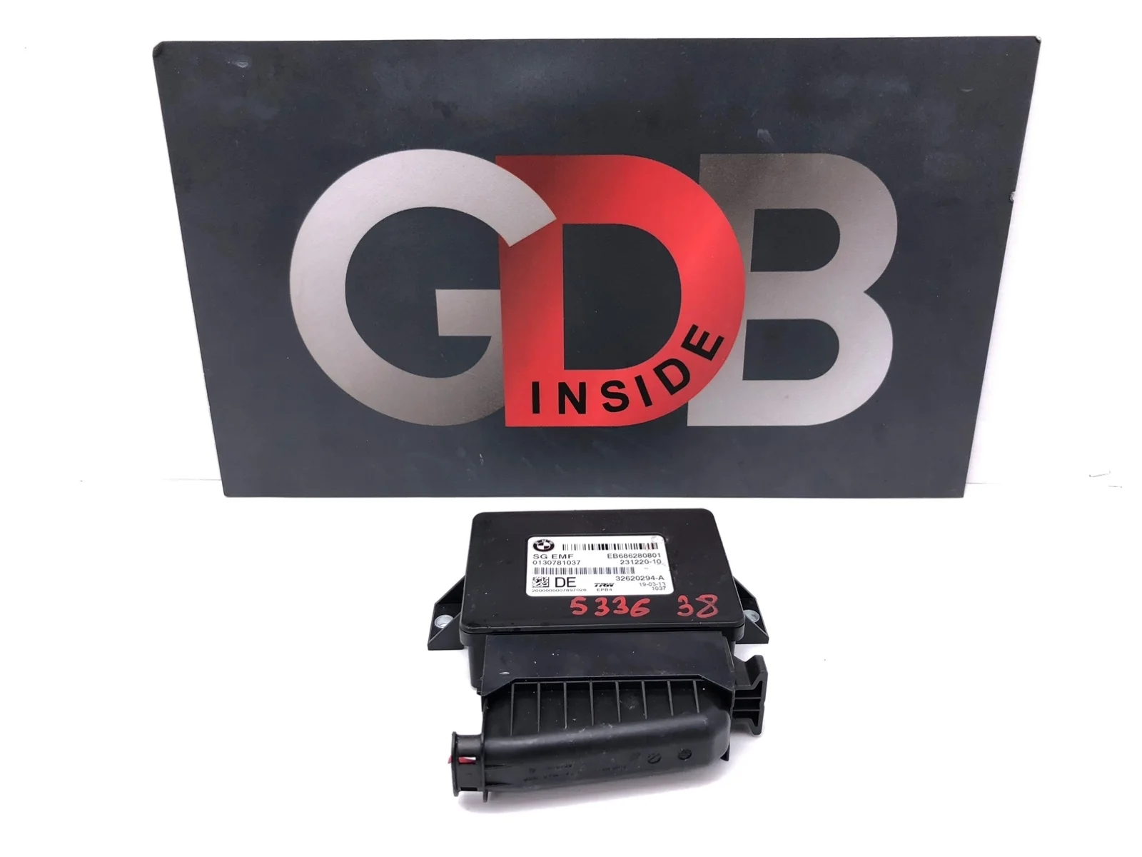 Блок управления стояночным тормозом BMW 5 series 2013 34436887358 F10 N55B30A