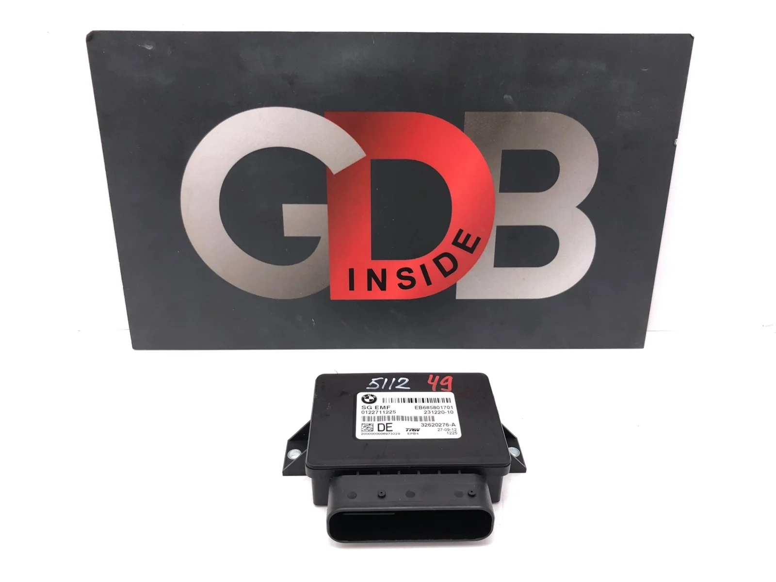 Блок управления стояночным тормозом BMW 5 series 2012 34436887358 F10 N55B30A