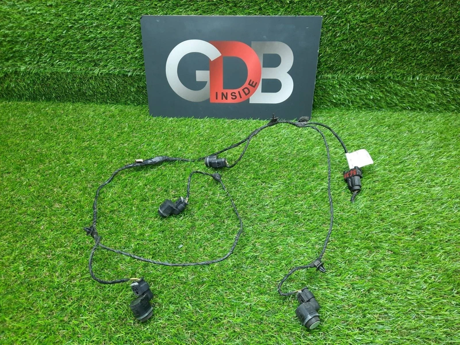 Датчик парковки Bmw X3 2012 9277739 F25 N20B20A, задний