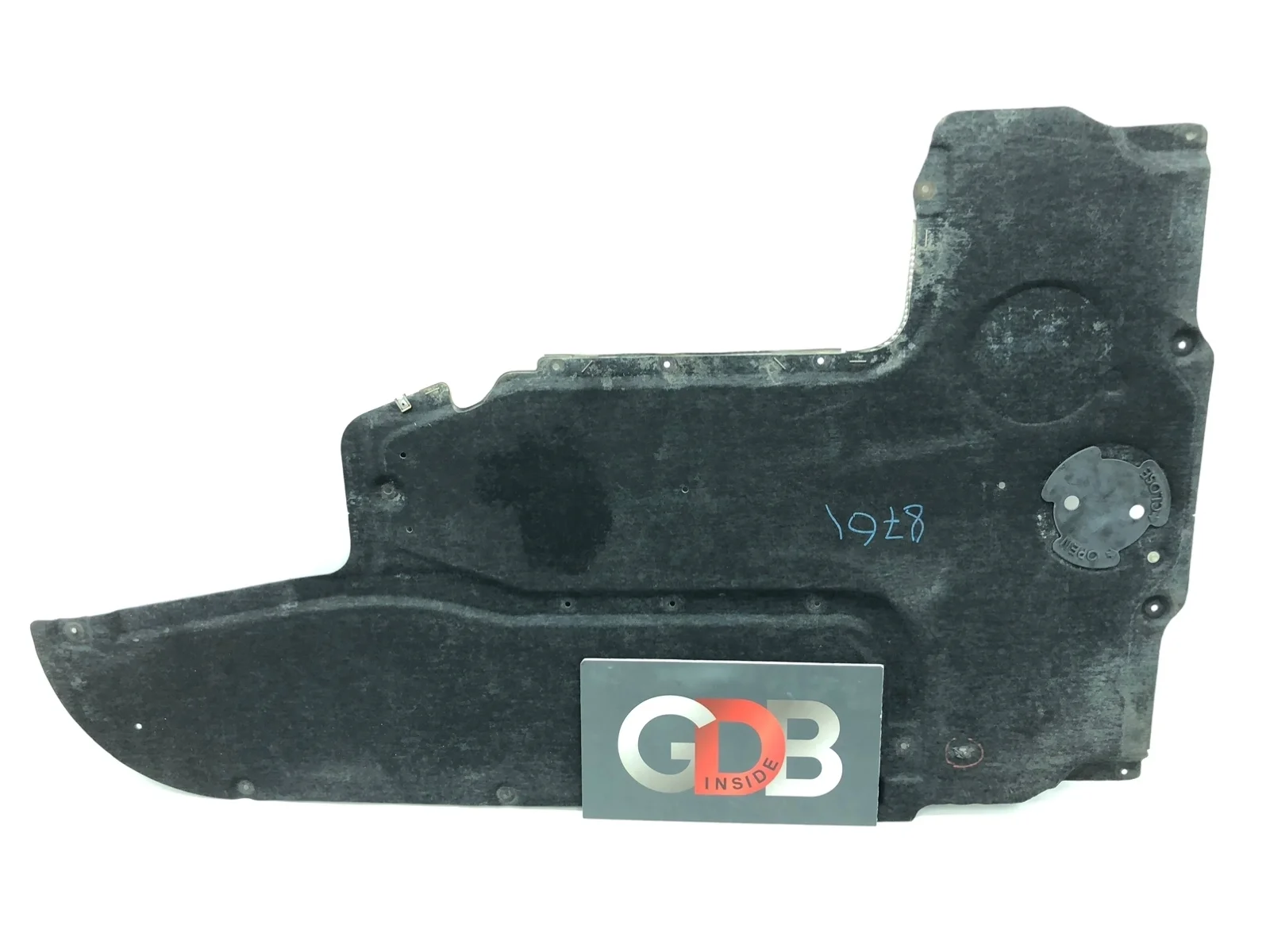 Защита днища BMW 5 series 2012 51757207147 F10 N20B20B, правая