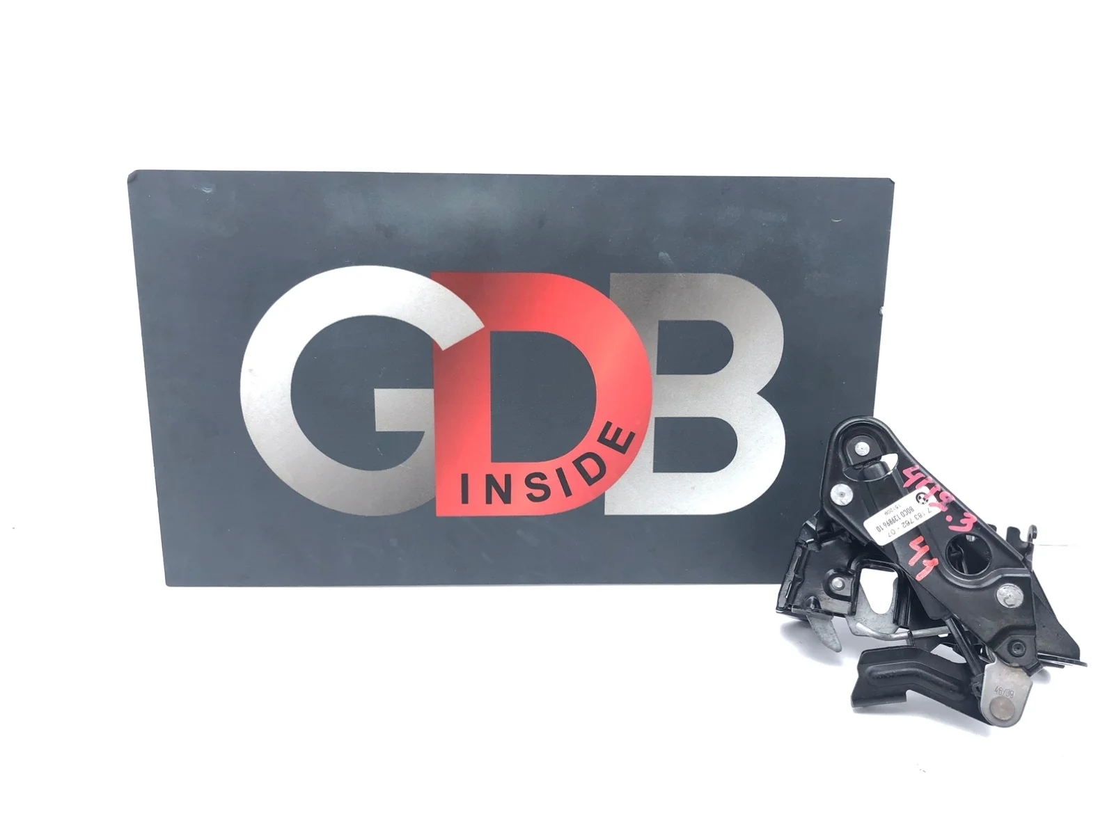 Замок капота Bmw 5 Series 2010 51237183762 F10 N55B30A, правый