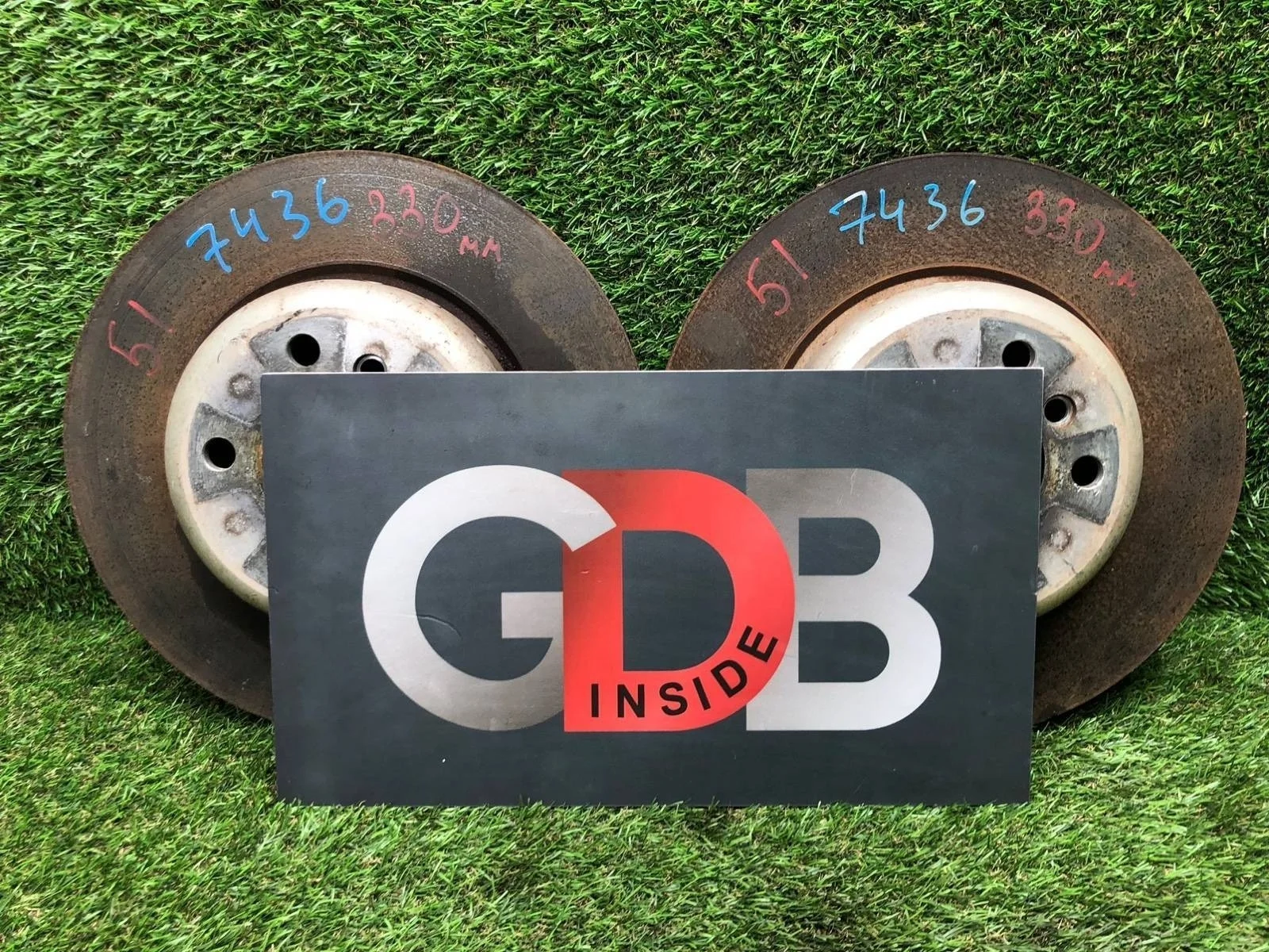 Тормозные диски Bmw 5 Series 2011 34116794429 F11 N52B25A, переднее