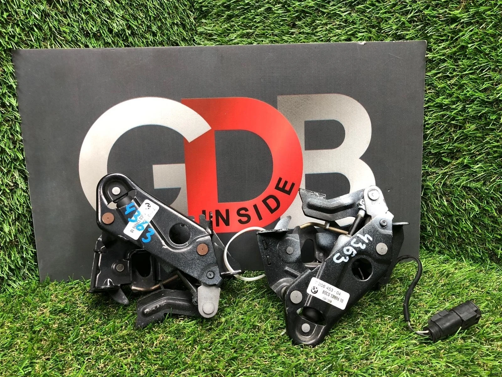 Замок капота Bmw 7 Series 2009 51237206453 F01 N54B30A, передний