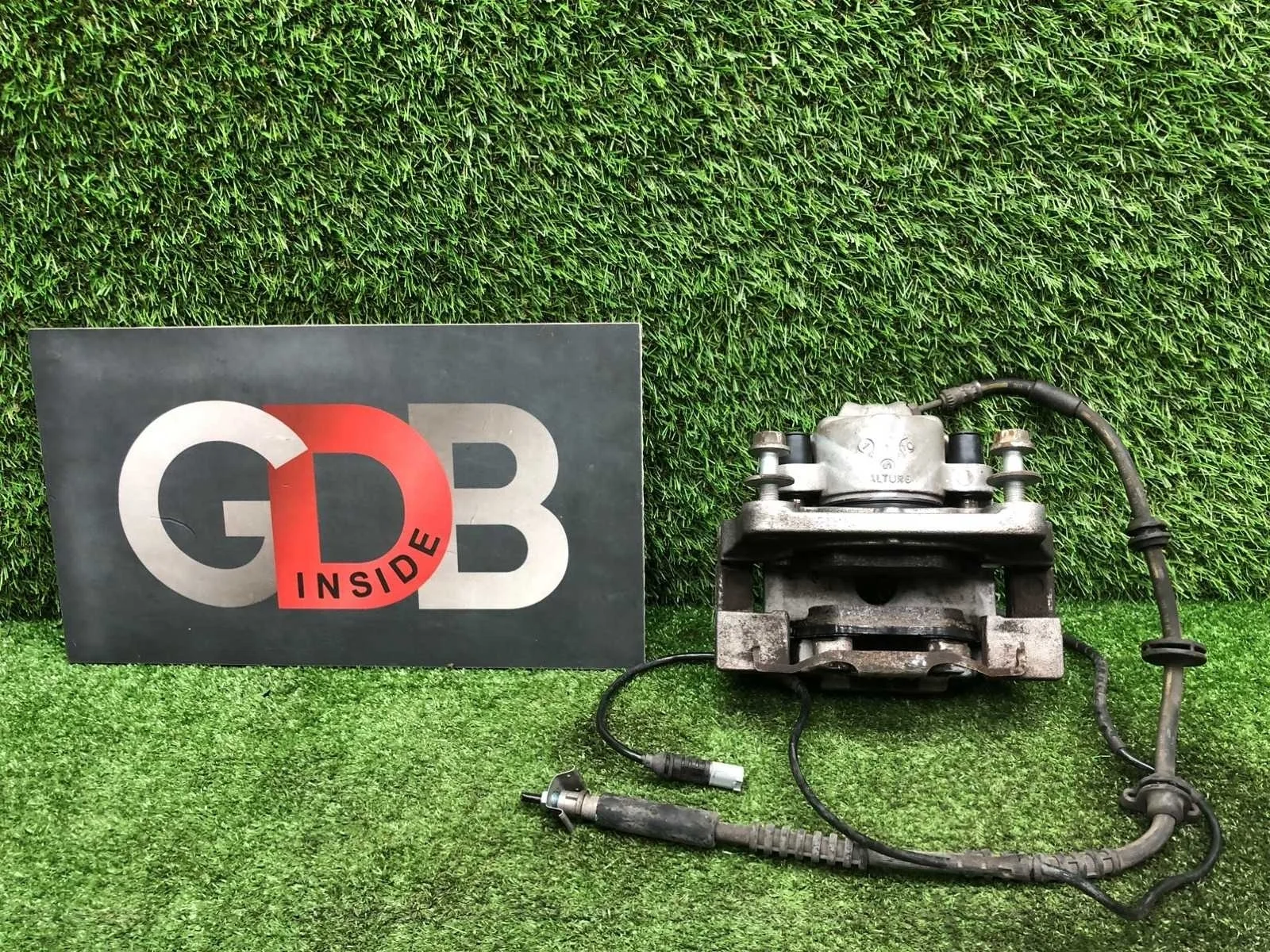 Суппорт BMW 5 series 2010 34116791919 F10 N52B30AF, передний левый