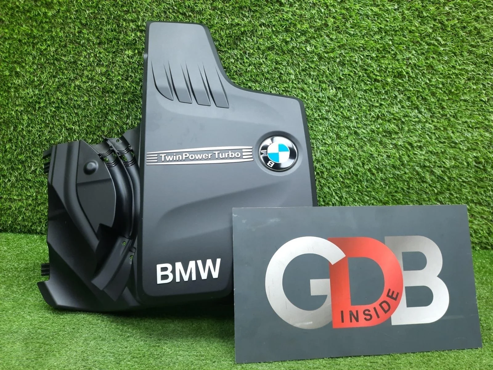 Декоративная накладка ДВС BMW X1 2012 11127589053 E84 N20B20A, передняя