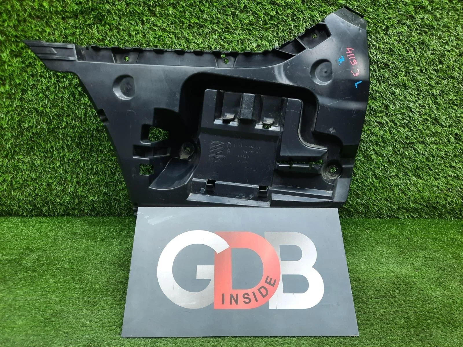 Крепление бампера Bmw 5 Series 2010 51127184767 F10 N55B30A, заднее левое