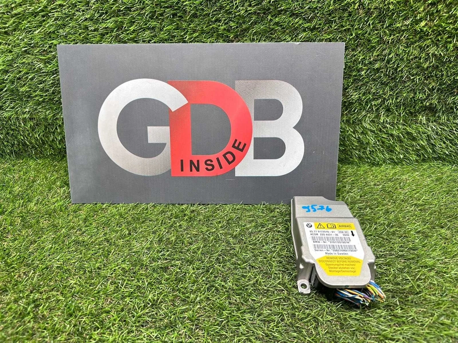 Блок управления airbag BMW 5 series 26.10.2009 65779172019 E60 N52B25A