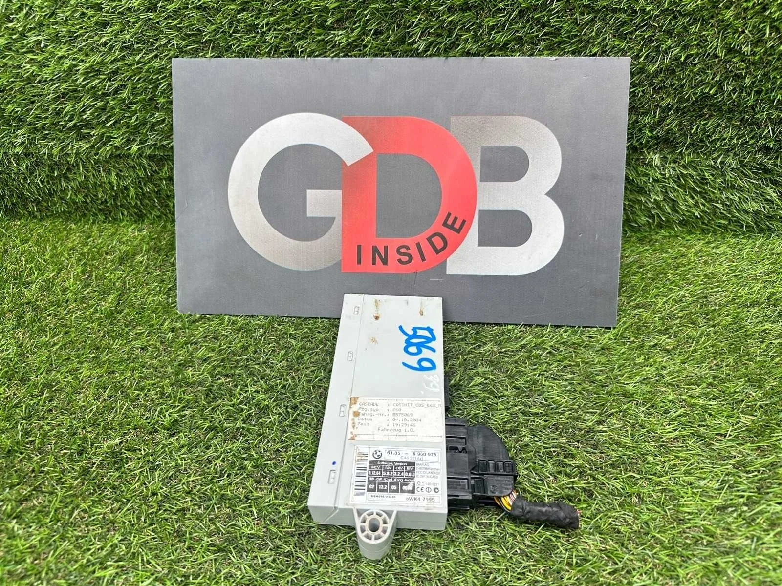 Блок управления CAS BMW 5 series 04.10.2004 61356965050 E60 M54B25