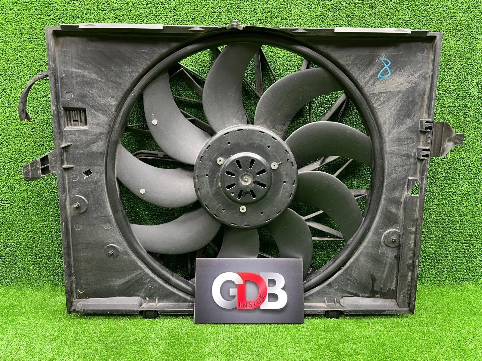 Вентилятор радиатора BMW 5 series 30.10.2008 17427543282 E60 N52B25A