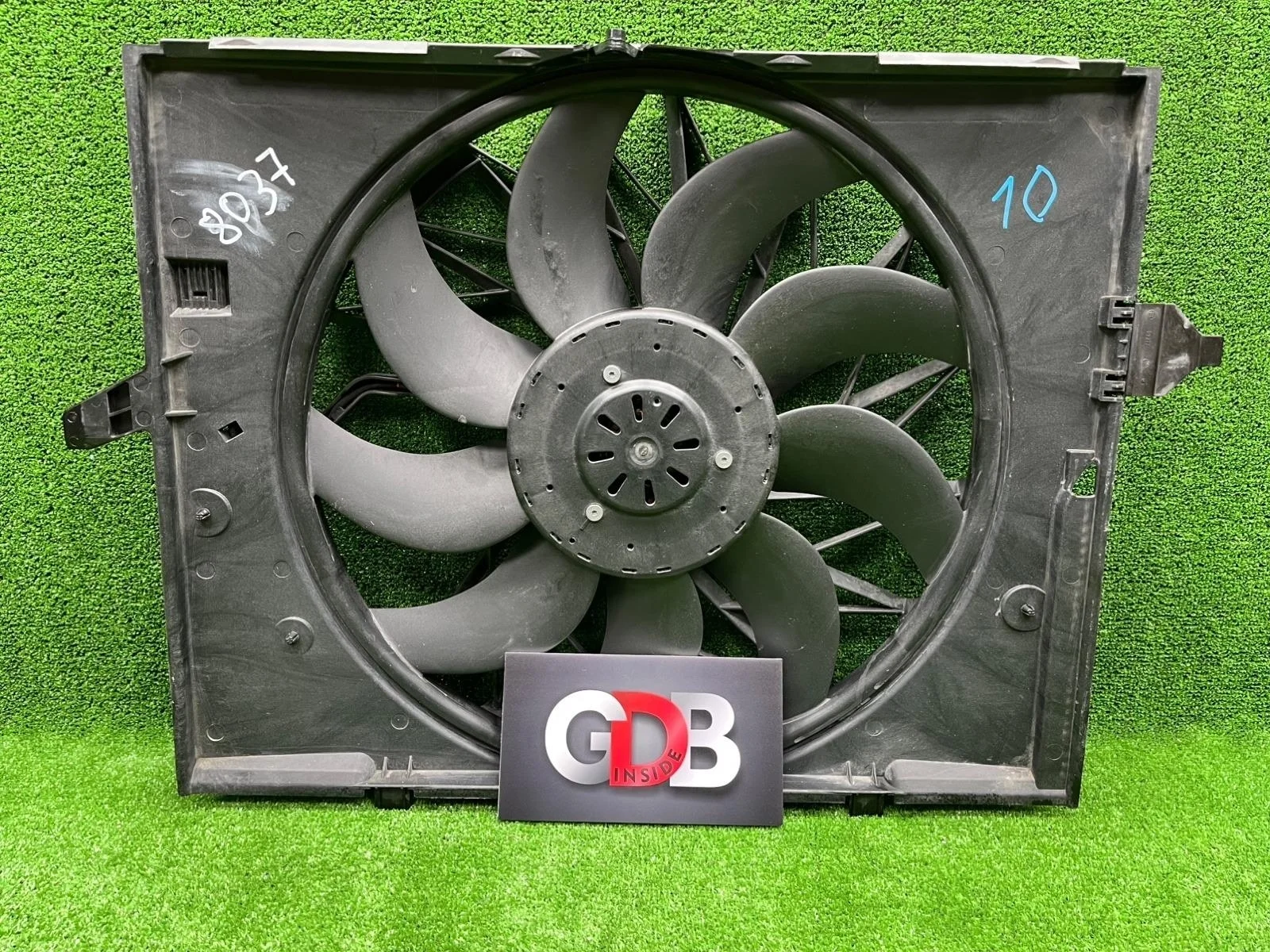 Вентилятор радиатора BMW 5 series 23.10.2006 17427543282 E61 N52B25A