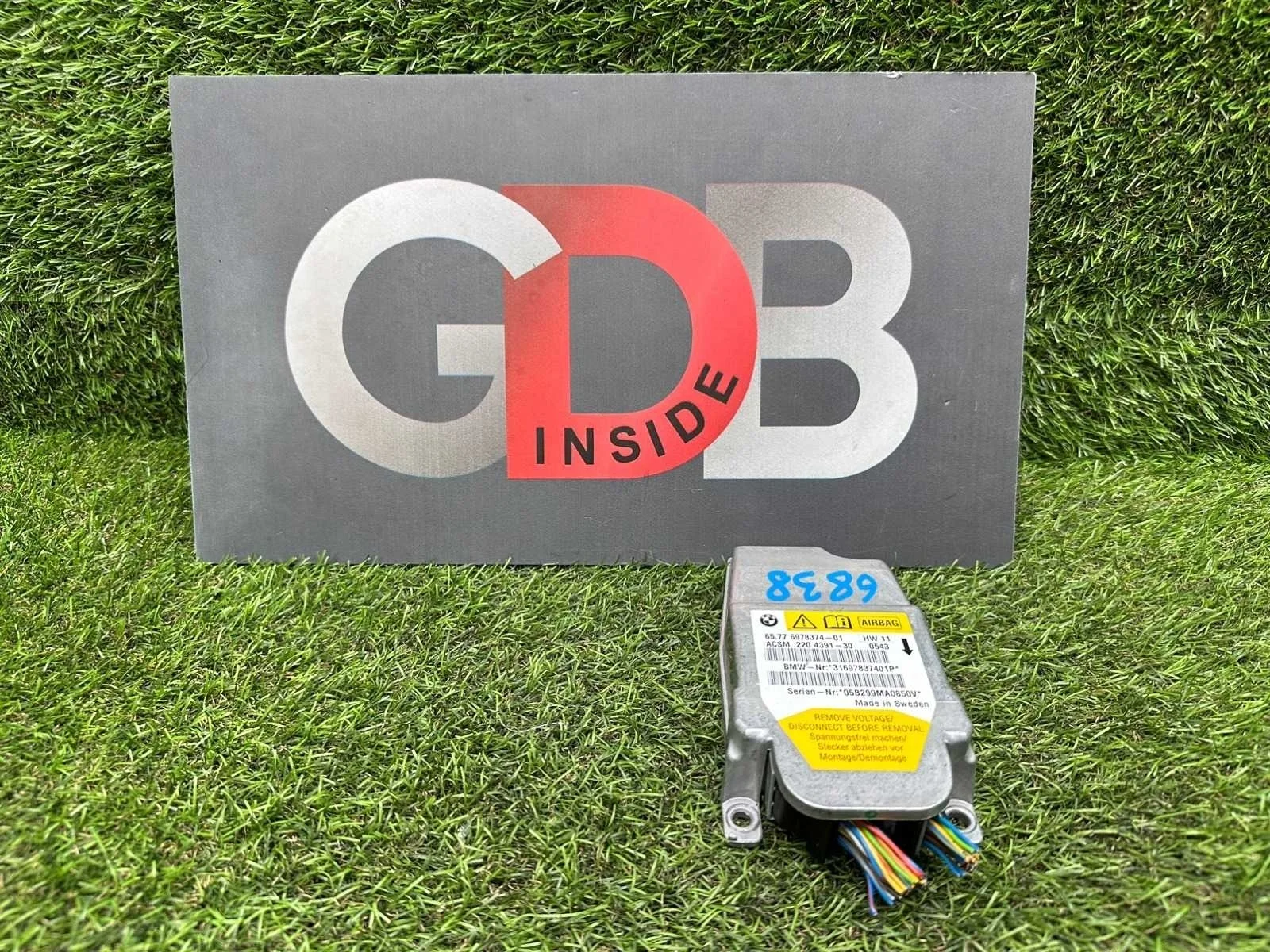 Блок управления airbag BMW 5 series 19.11.2005 65779172019 E61 N52B25A