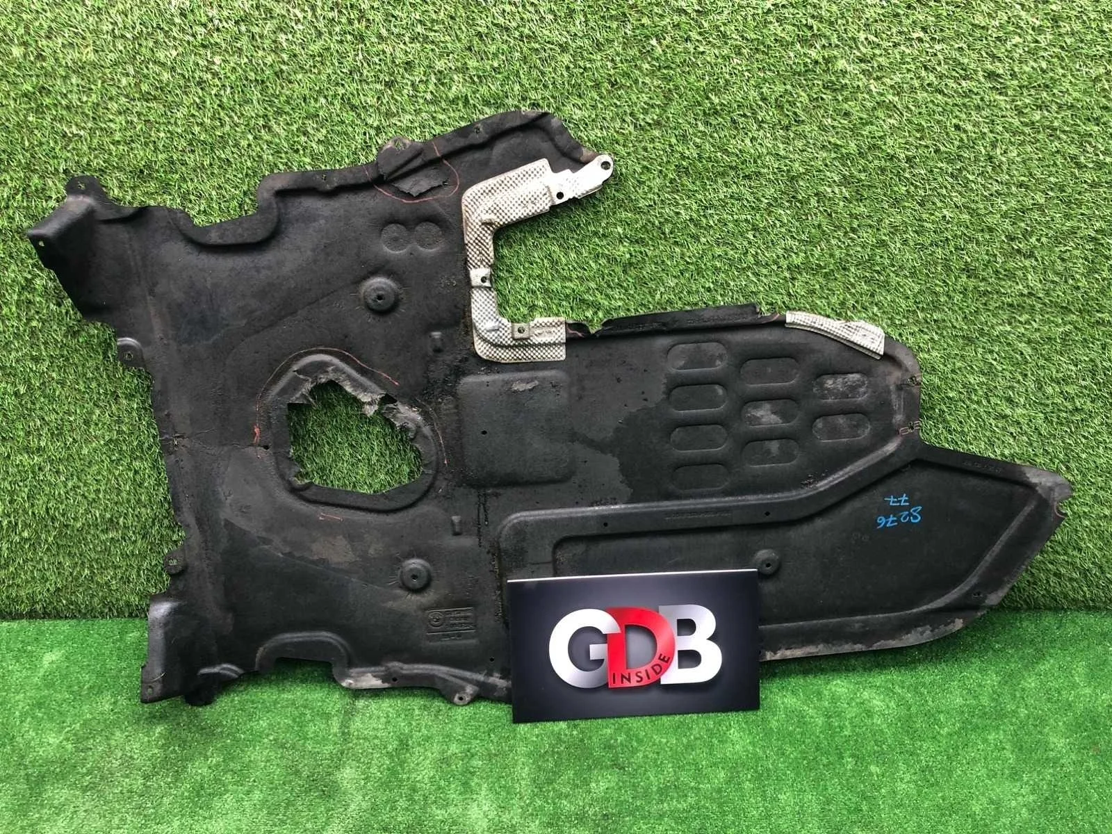 Защита днища BMW 5 series 30.10.2008 51757154142 E60 N52B25A, передняя