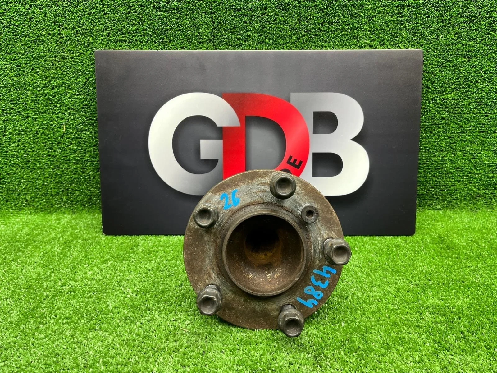 Ступица Bmw 5 Series 2011 31206872888 F10 N20B20B, передняя