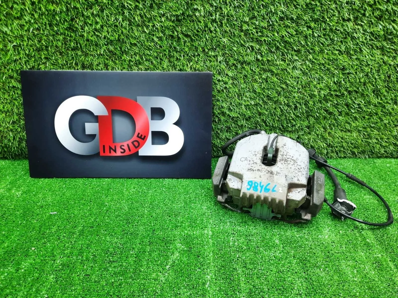 Суппорт BMW 5 series 20.03.2007 34116763023 E61 N52B25A, передний левый