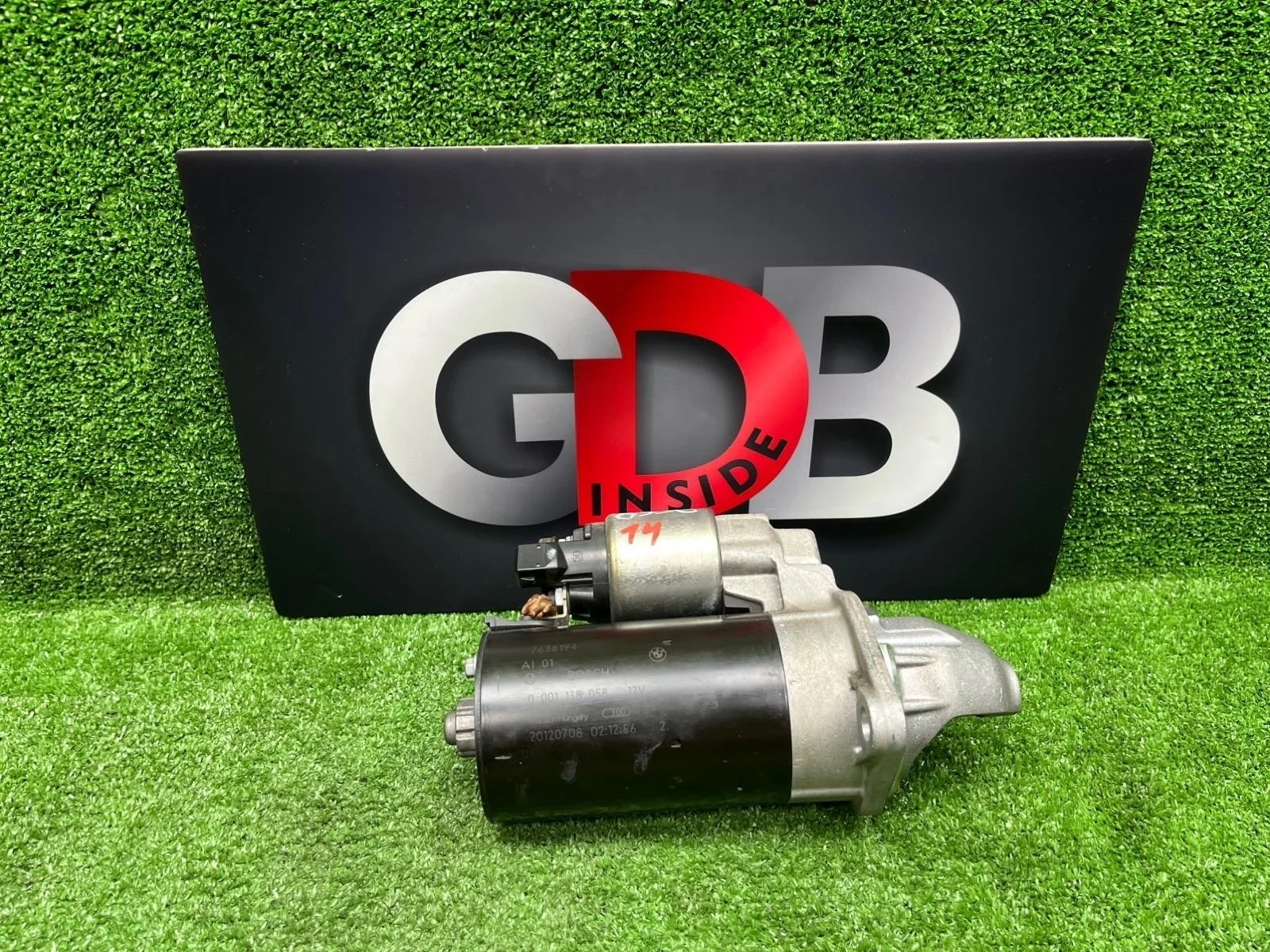 Стартер BMW 3 series 06.09.2012 12417638194 F30 N20B20B