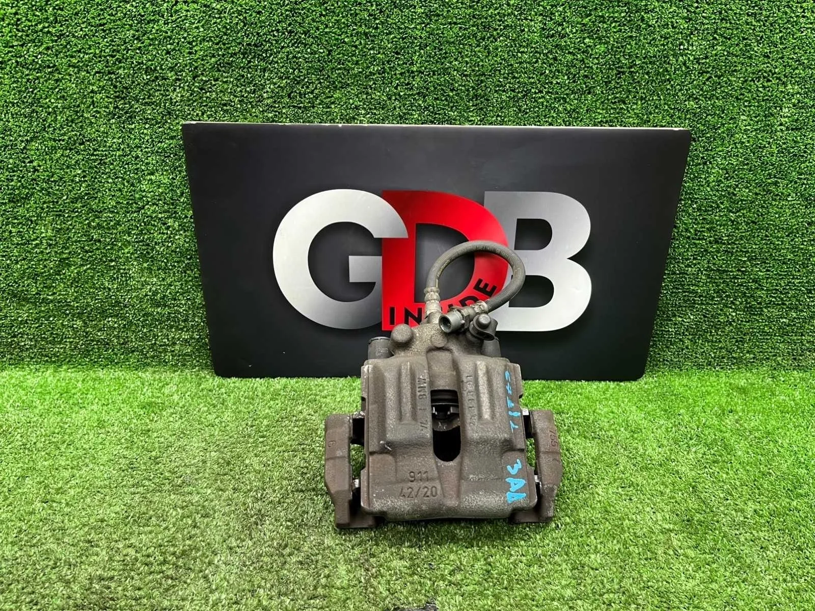 Суппорт BMW X1 2012 34216768697 E84 N20B20A, задний левый