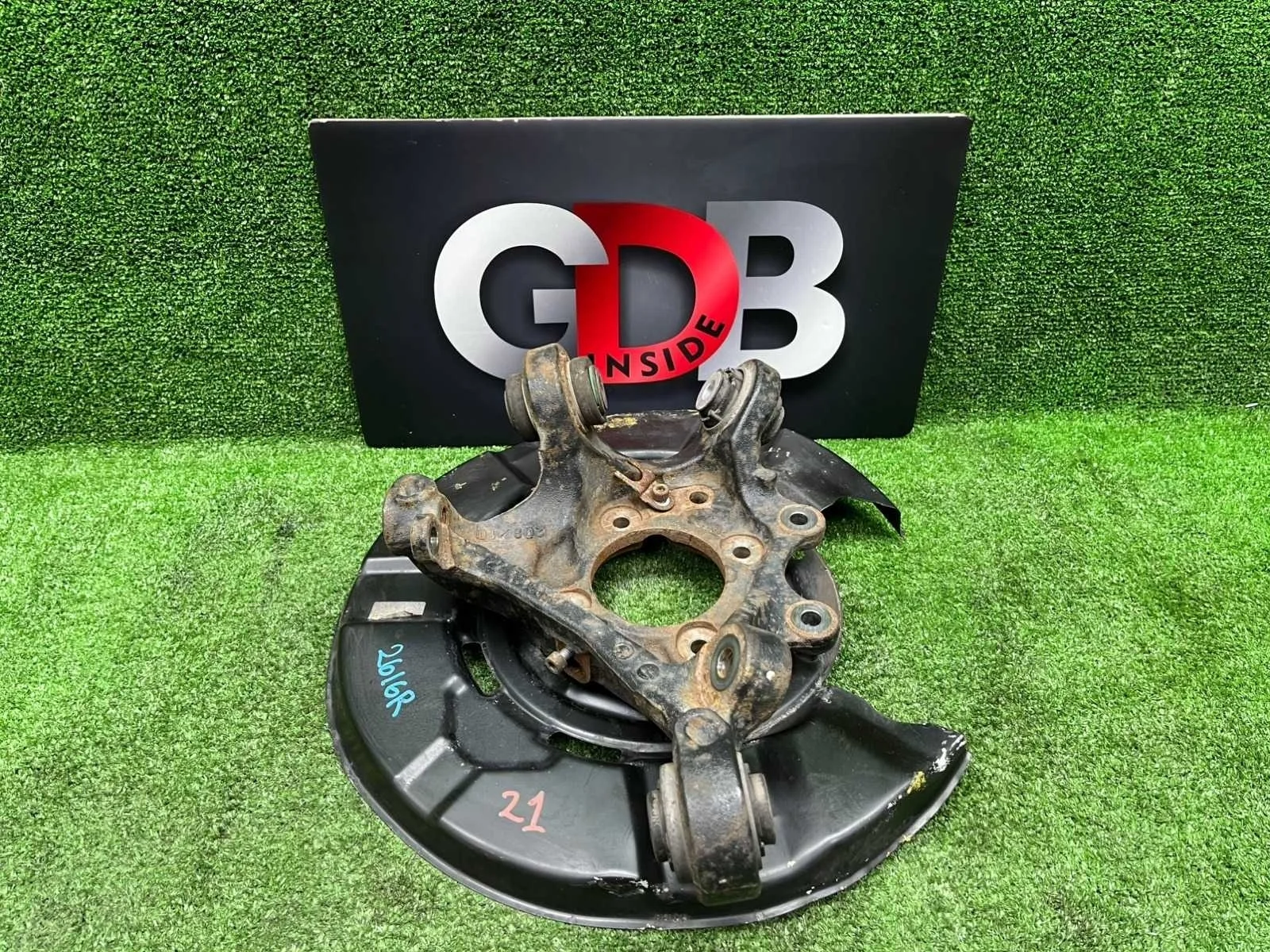 Кулак поворотный BMW X1 2010 33326788050 E84 N52B30AE, задний правый