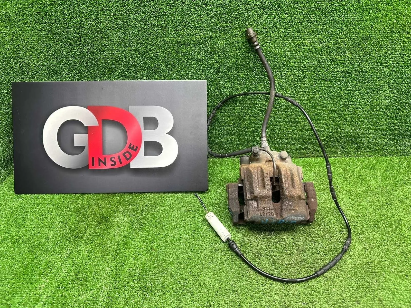 Суппорт Bmw X1 2012 34216768698 E84 N20B20A, задний правый