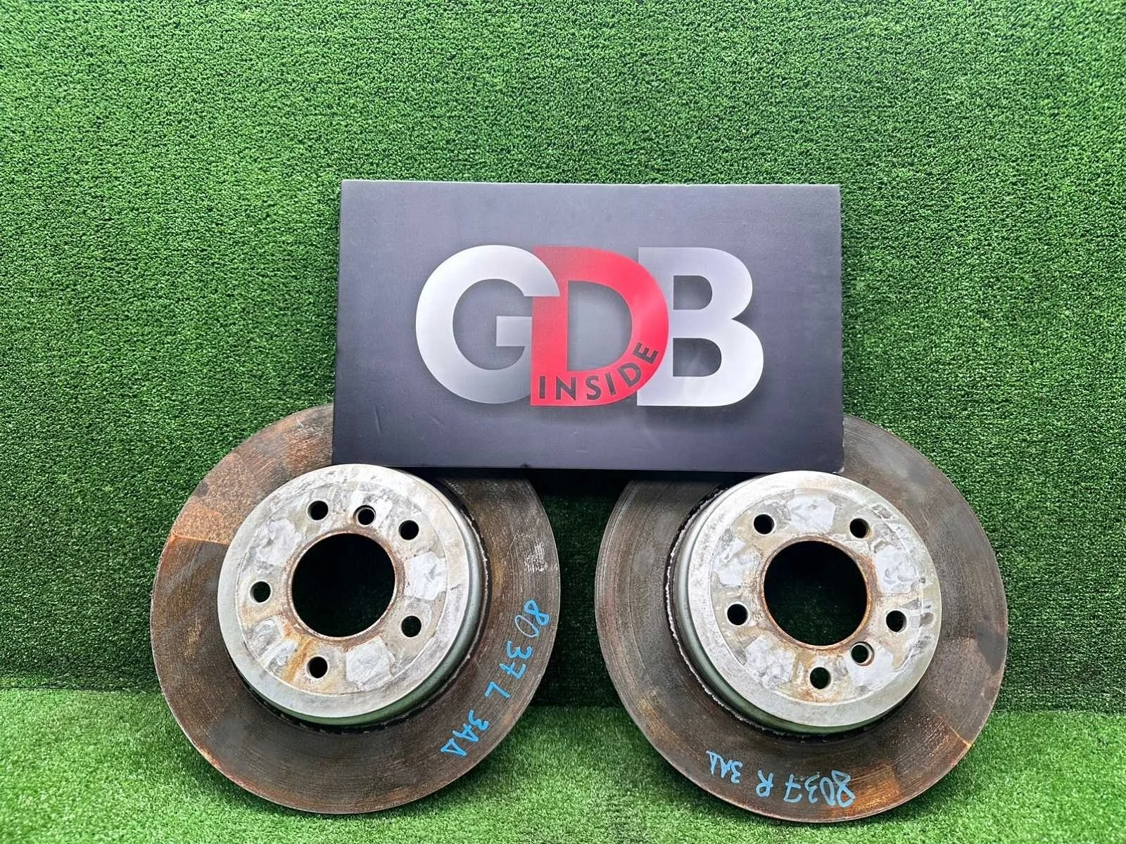 Тормозные диски BMW 5 series 23.10.2006 34216864061 E61 N52B25A, заднее