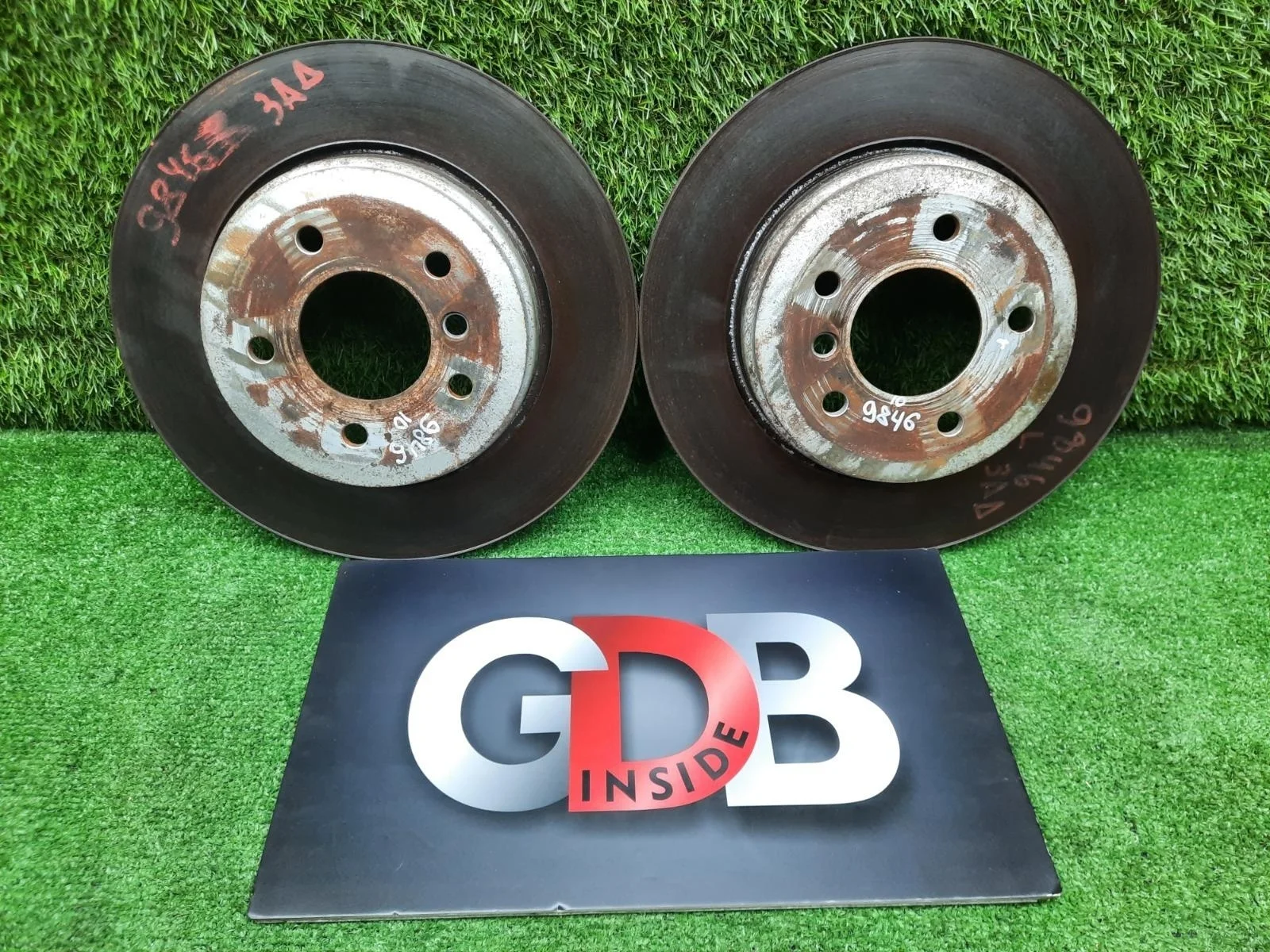 Тормозные диски BMW 5 series 20.03.2007 34216864061 E61 N52B25A, заднее