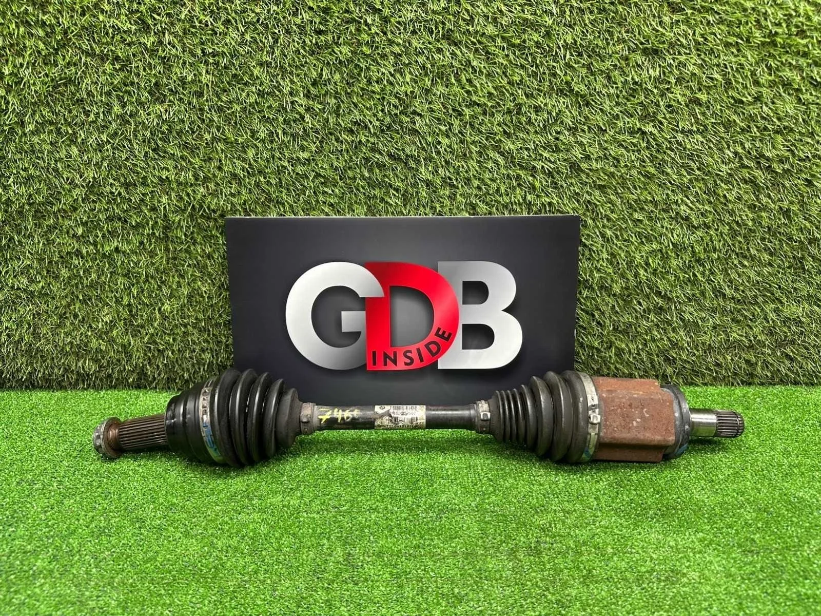 Привод BMW X5 2010 31607622883 E70 N55B30A, передний левый