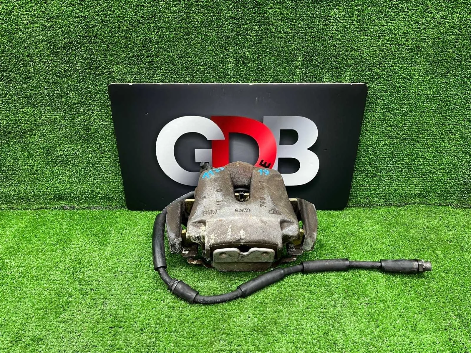 Суппорт BMW X5 2010 34116776783 E70 N55B30A, передний левый