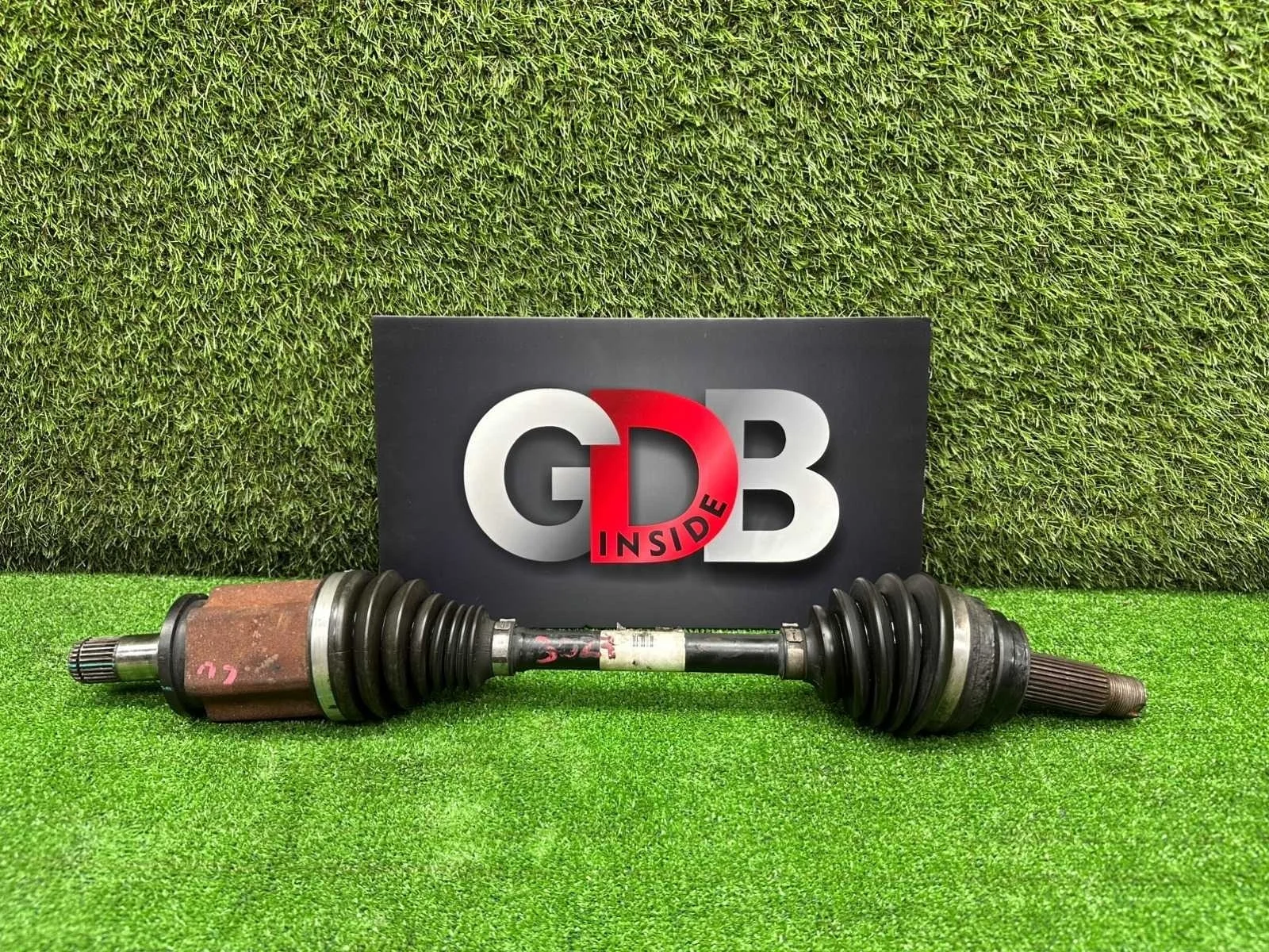 Привод BMW X5 2012 31607622883 E70 N55B30A, передний левый