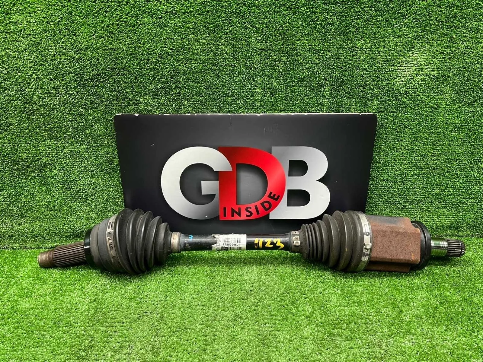 Привод BMW X5 2010 31607622883 E70 N55B30A, передний левый