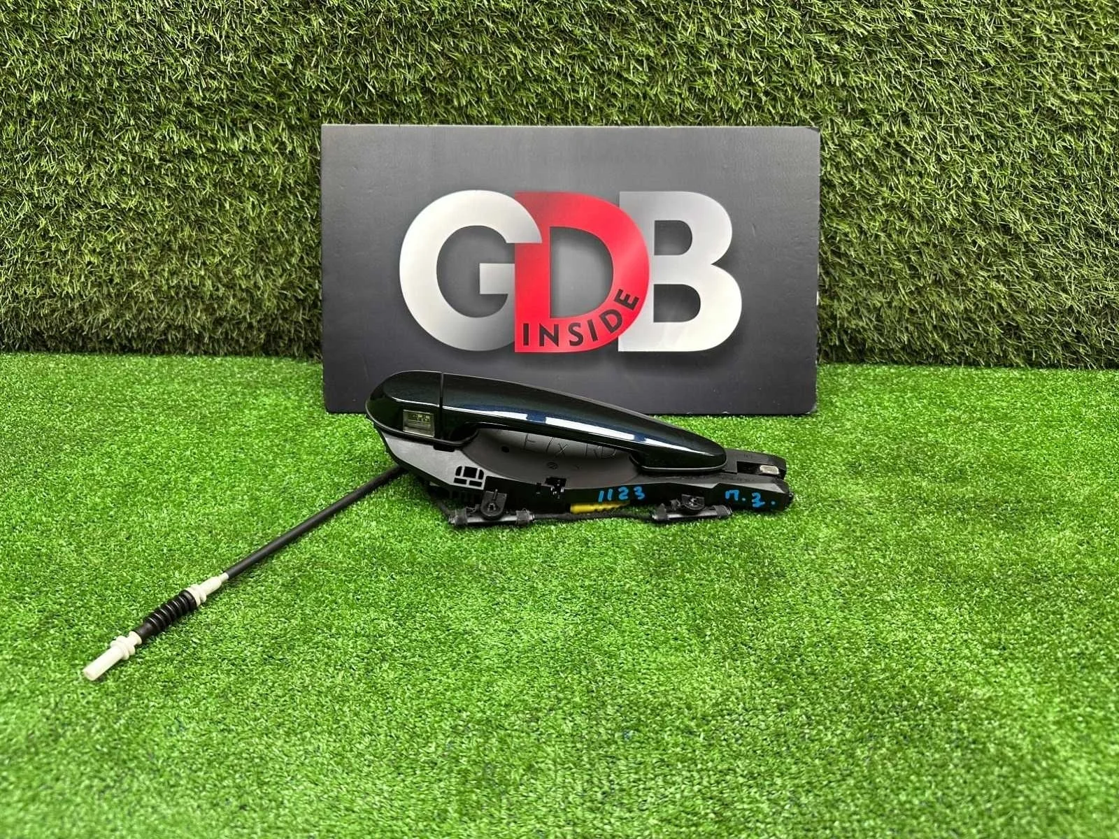 Ручка двери Bmw X5 2010 51227207568 E70 N55B30A, задняя правая