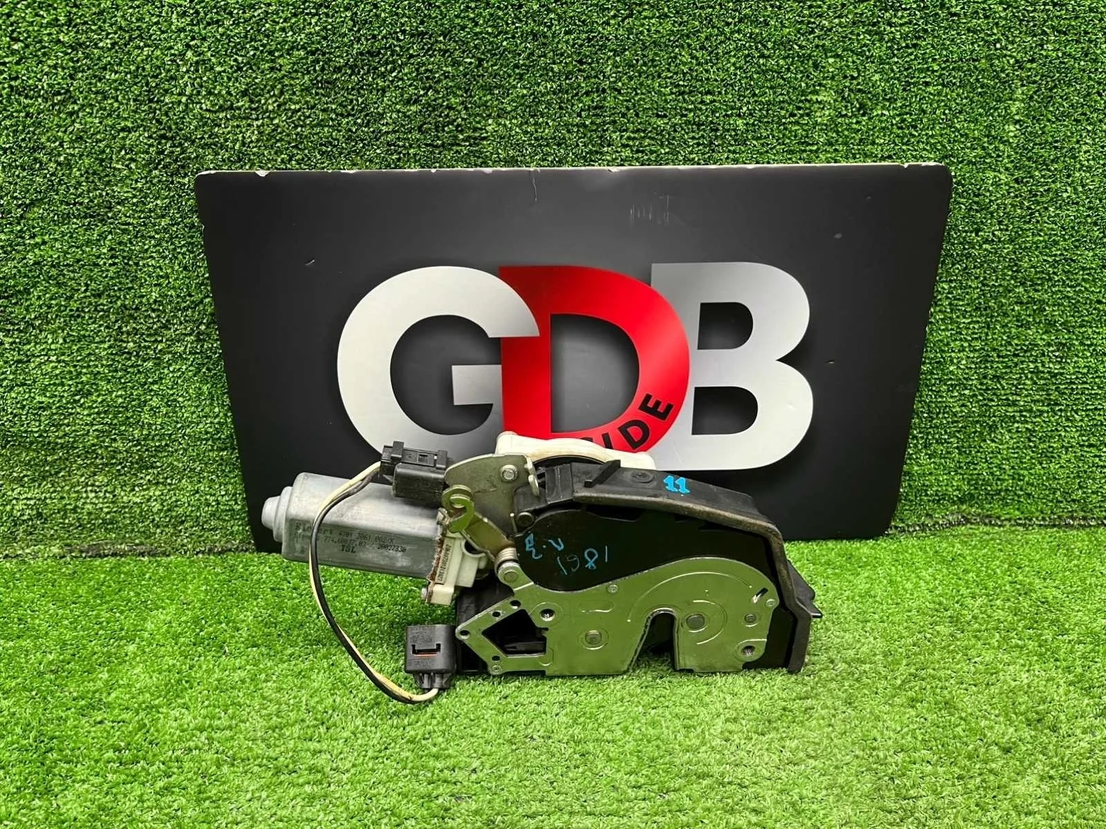 Замок двери BMW 7 series 2007 51227202127 E65 N62B40A, задний левый