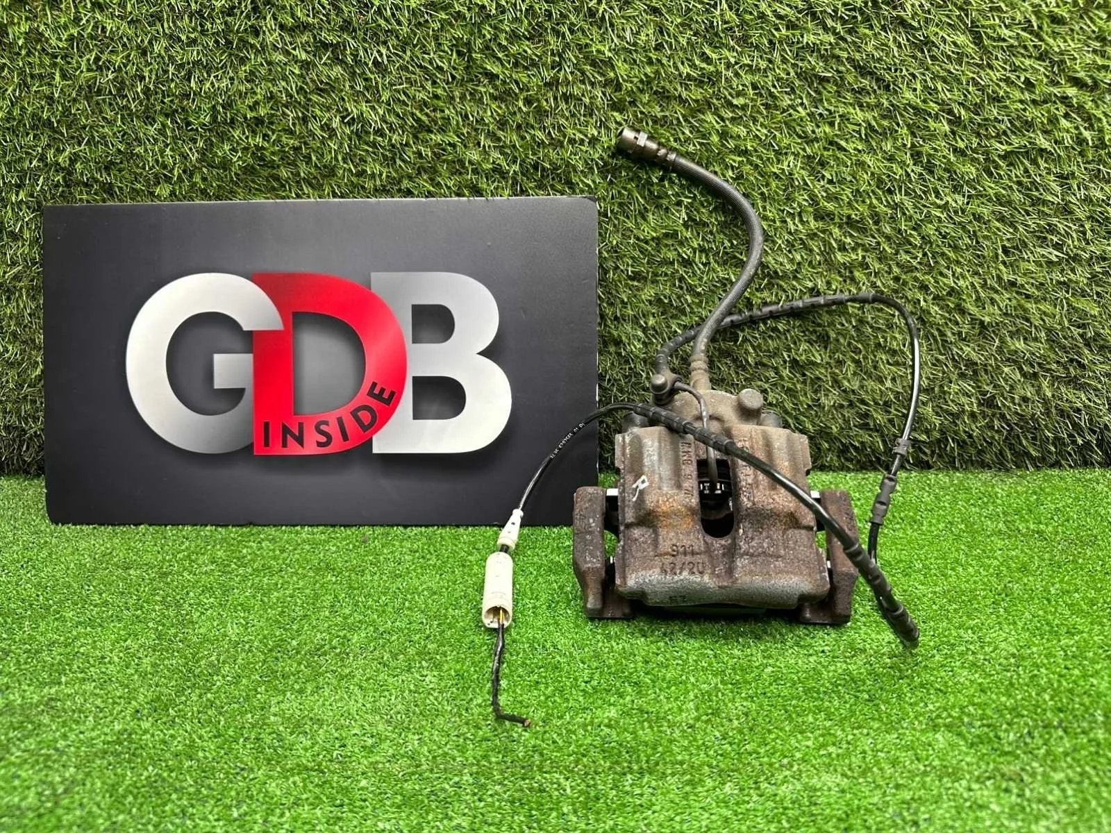 Суппорт Bmw X1 2011 34216768698 E84 N20B20A, задний правый