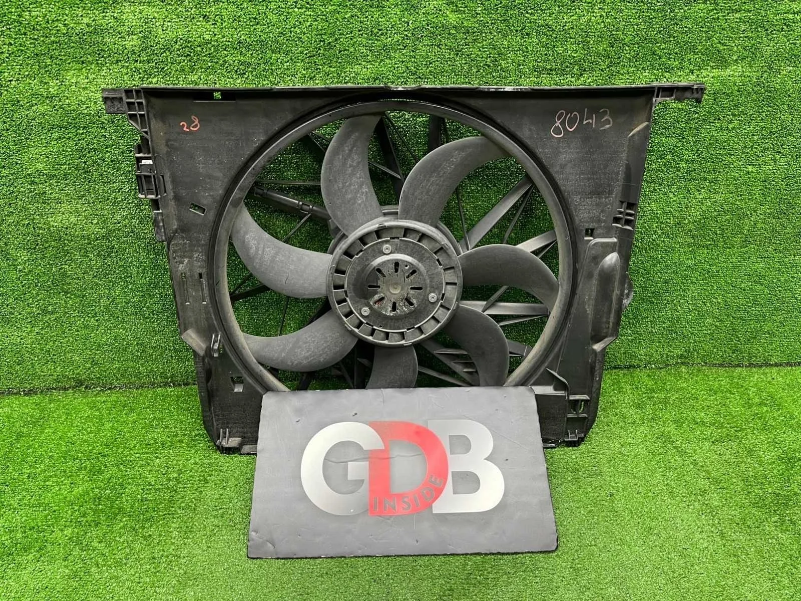 Вентилятор радиатора BMW 5 series 2011 17428509740 F11 N52B25AF