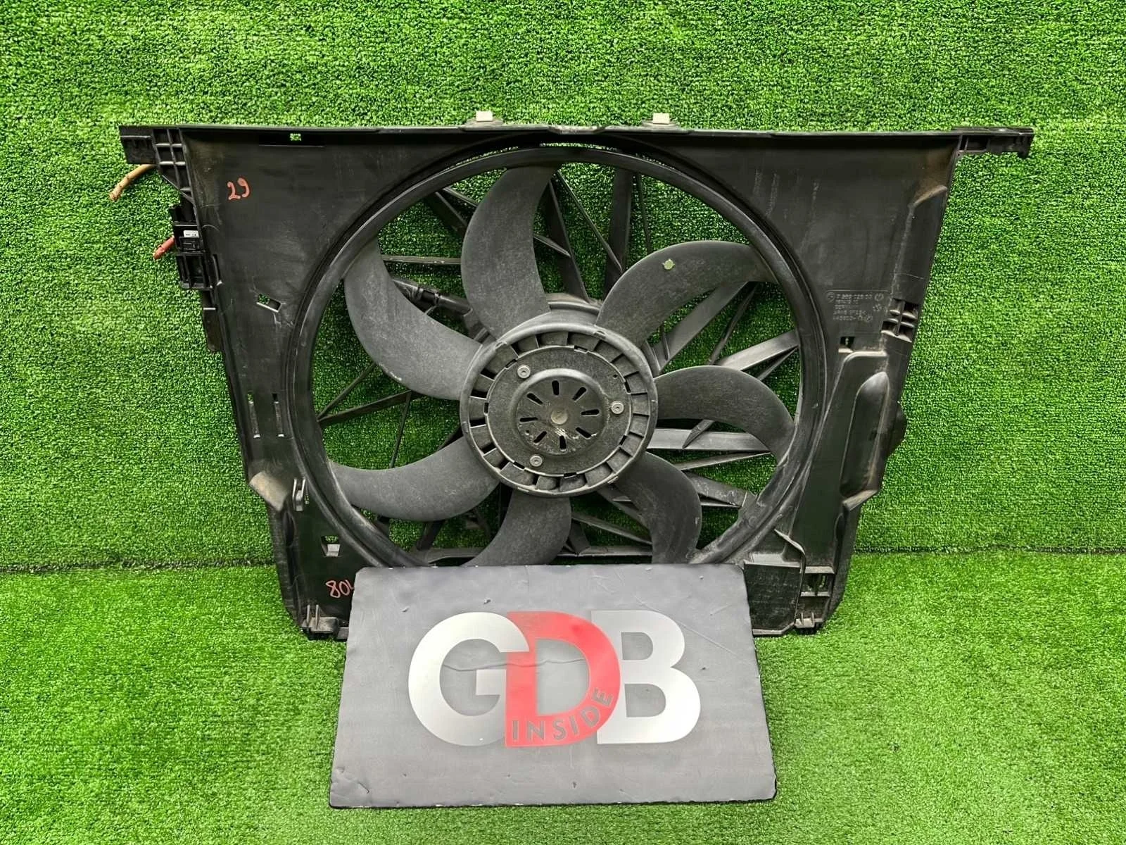 Вентилятор радиатора BMW 5 series 2011 17428509740 F11 N52B25AF