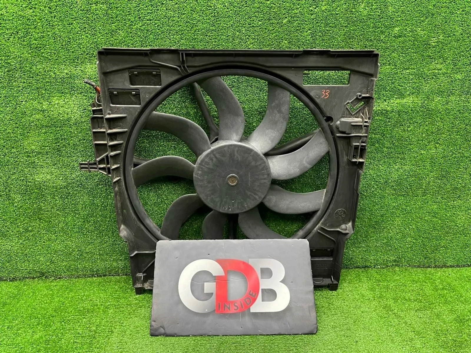 Вентилятор радиатора BMW X5 2010 17428618242 E70 N55B30A