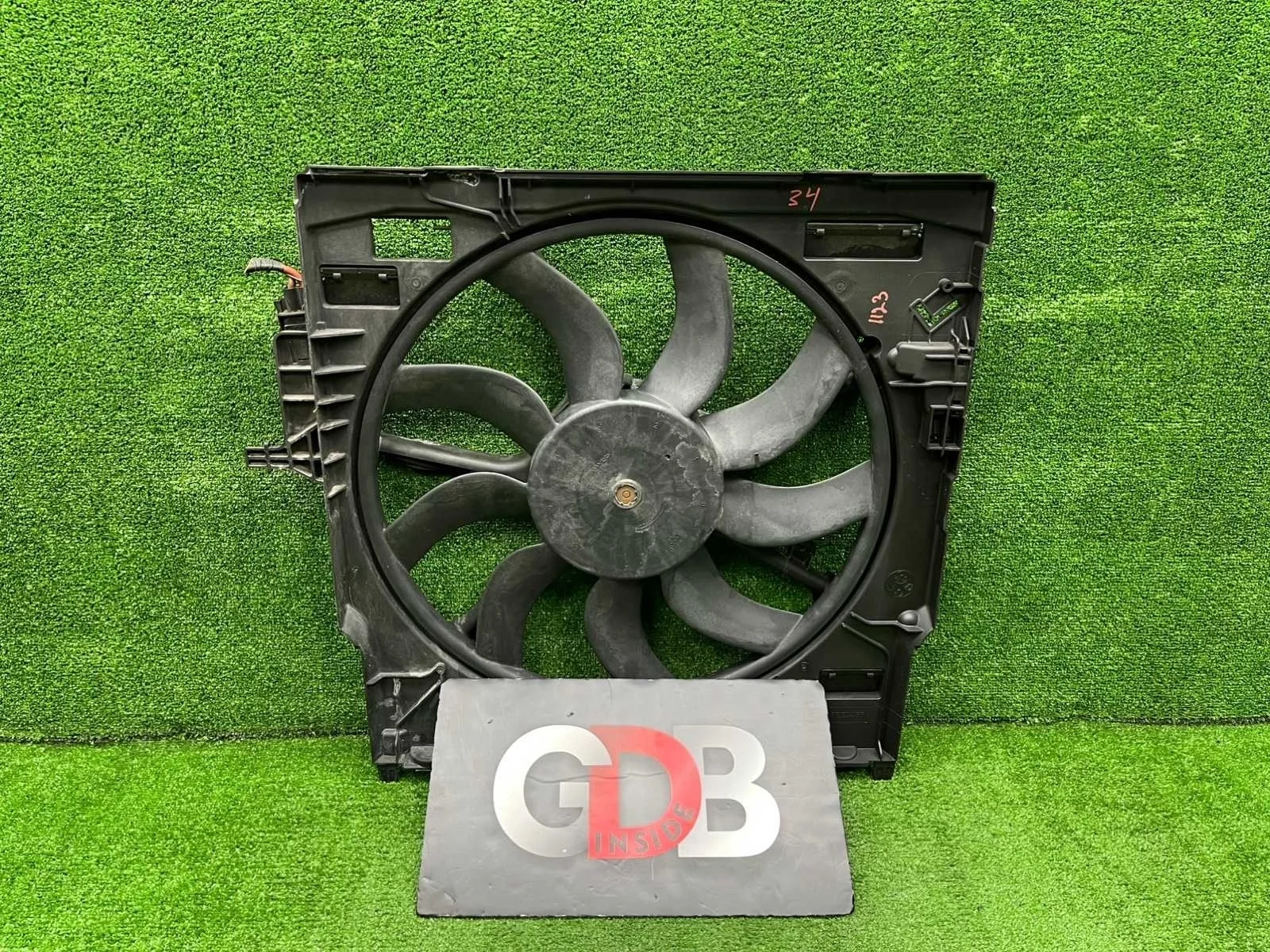 Вентилятор радиатора BMW X5 2010 17428618242 E70 N55B30A