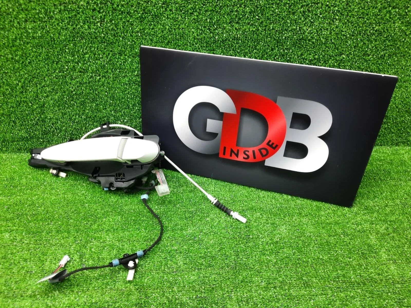 Ручка двери внешняя Bmw X3 2012 51217193263 F25 N55B30A, передняя левая