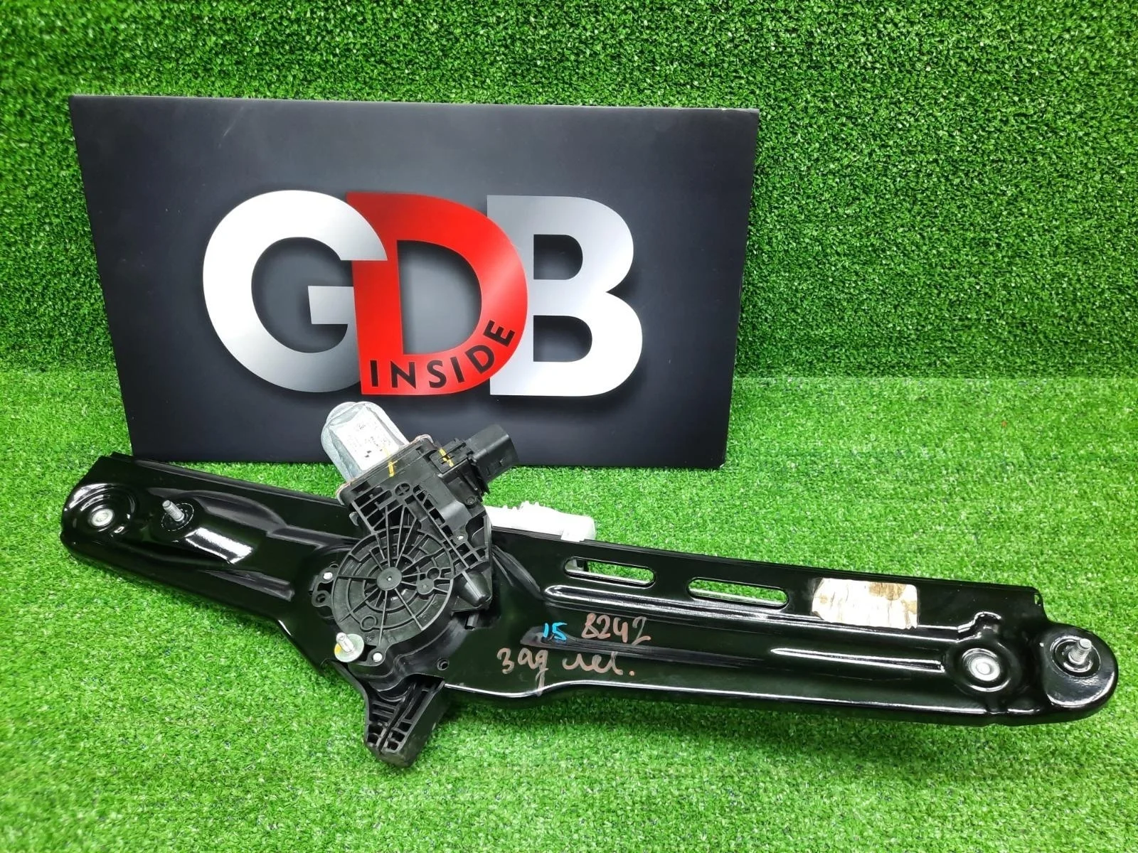 Мотор и механизм стеклоподъёмника BMW X3 2012 51357382138 F25 N55B30A, задний левый