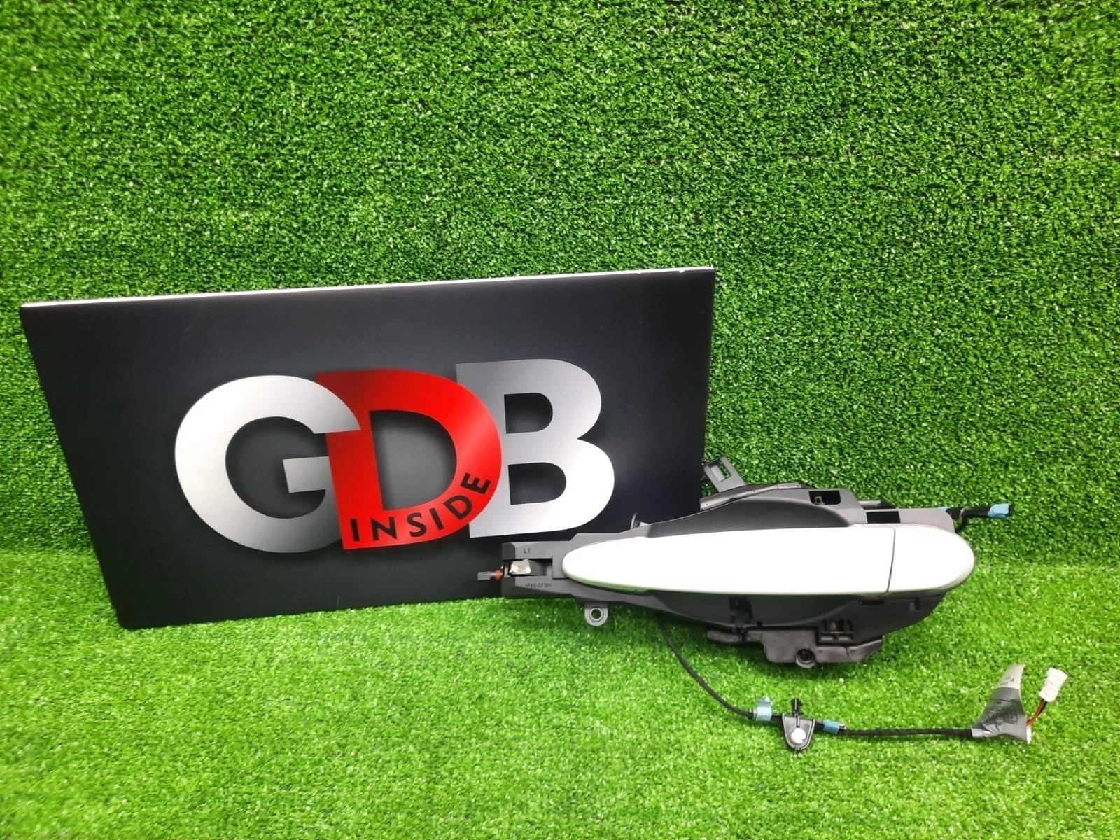 Ручка двери внешняя Bmw X3 2012 51217193263 F25 N20B20A, передняя левая