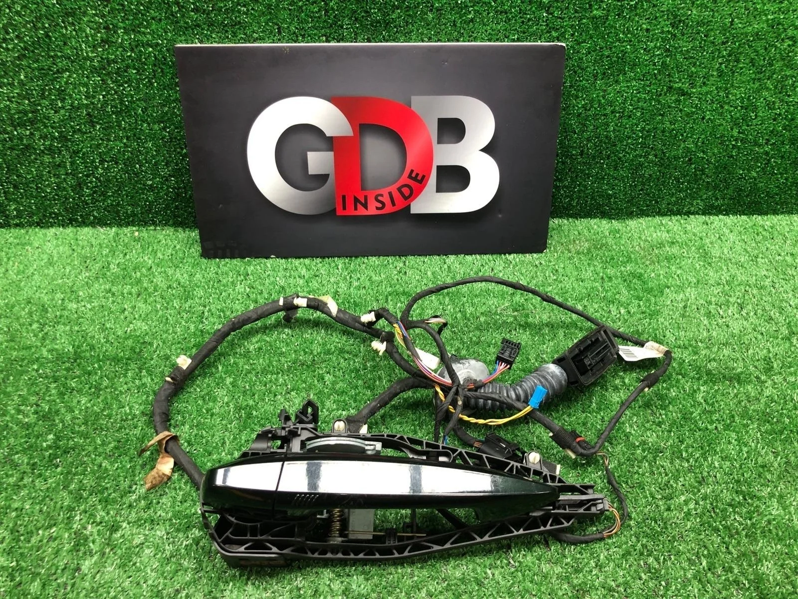 Ручка двери Bmw X5 16.05.2014 51217433843 F15 N55B30A, задняя левая