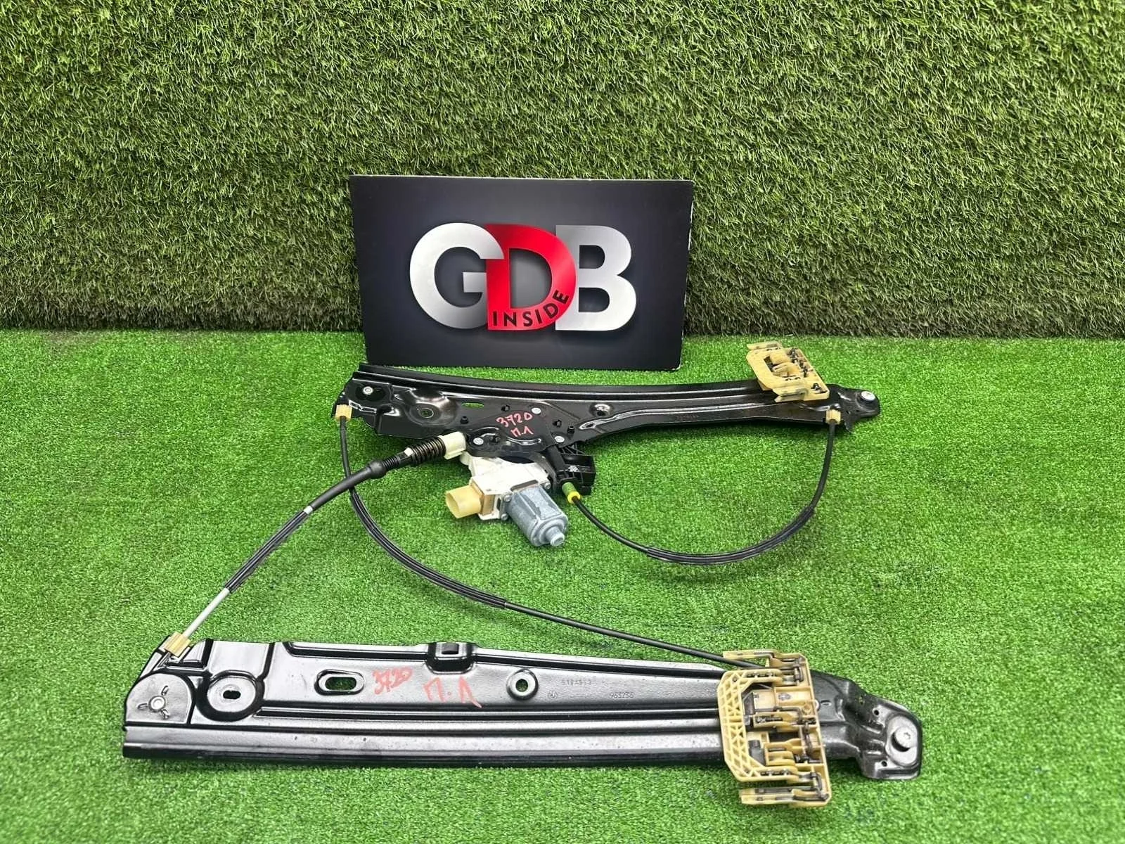 Мотор и механизм стеклоподъёмника Bmw 7 Series 21.01.2011 51337182105 F01 N63B44A, передний левый