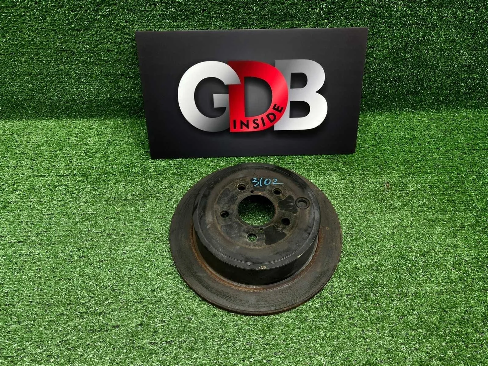 Диск тормозной Subaru Impreza 02.07.2007 26700FG000 GH8 EJ20X, задний