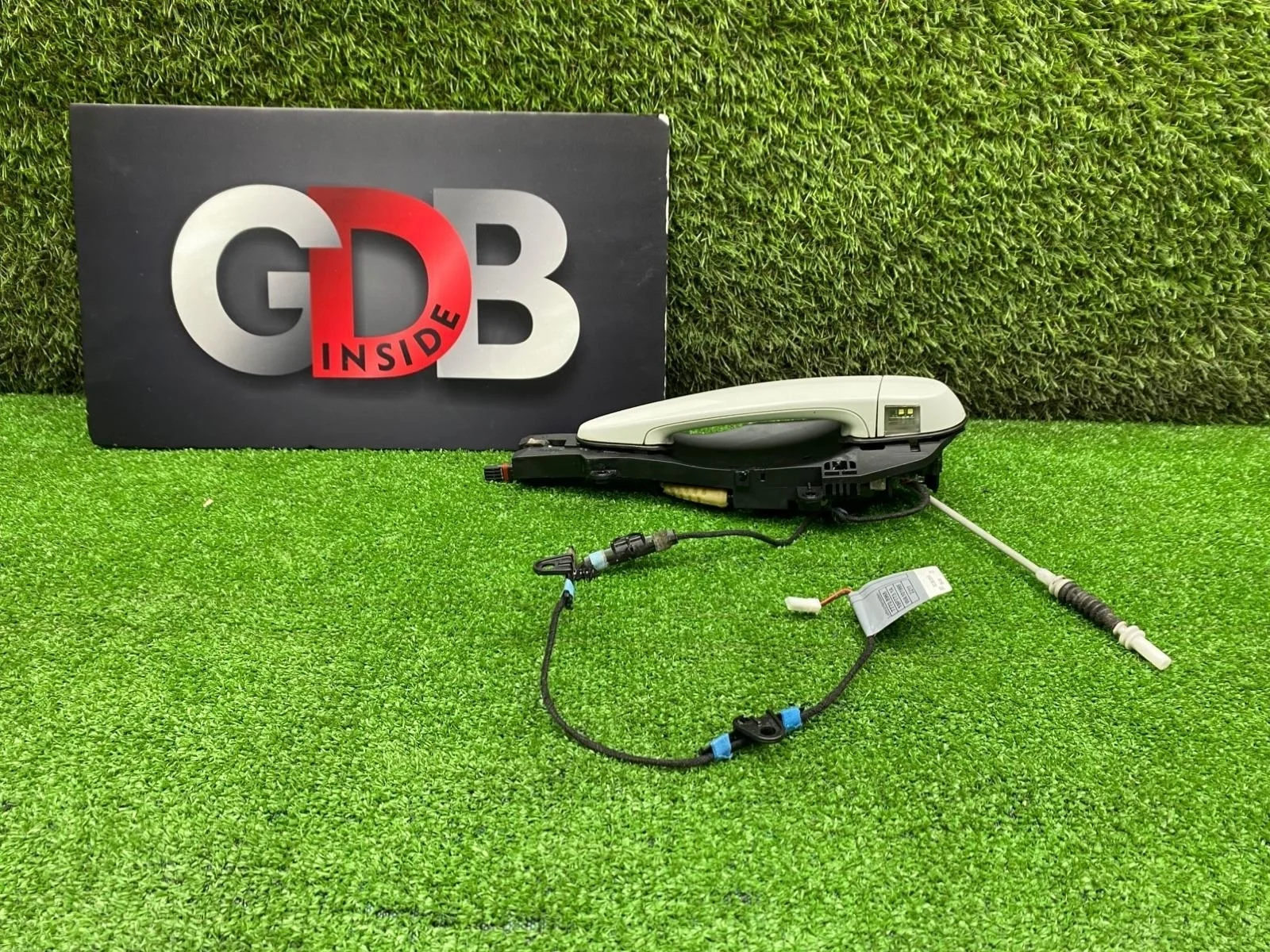 Ручка двери внешняя Bmw X3 2011 51217193263 F25 N55B30A, передняя левая