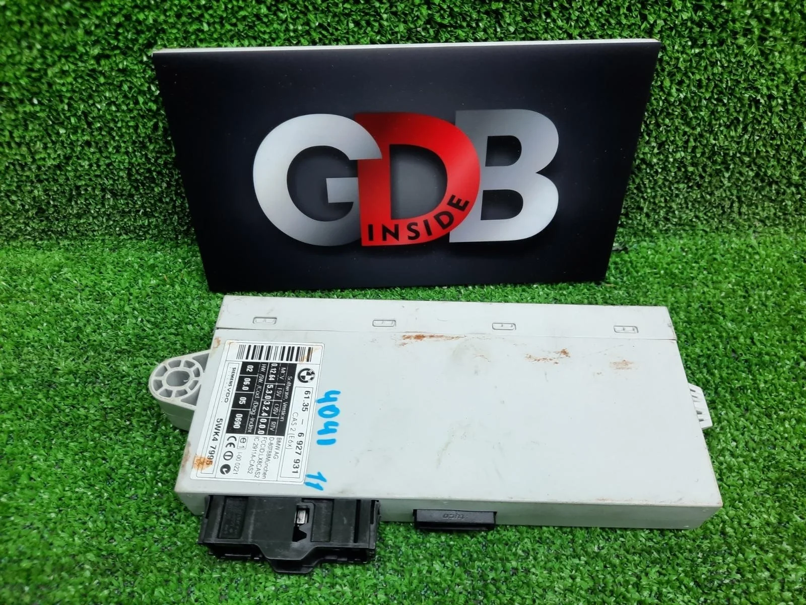 Блок управления CAS BMW 6 Series 2003 61356965050 E63 N62B44A