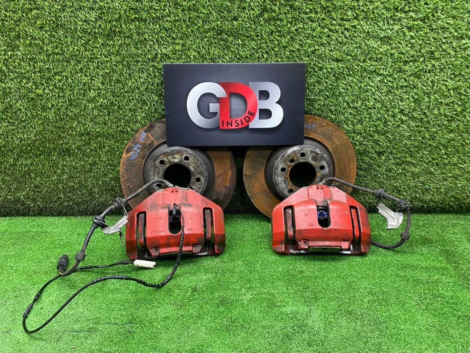 Комплект суппортов с дисками Bmw 3 Series 22.08.2007 34116773201 E92 N54B30A, передний