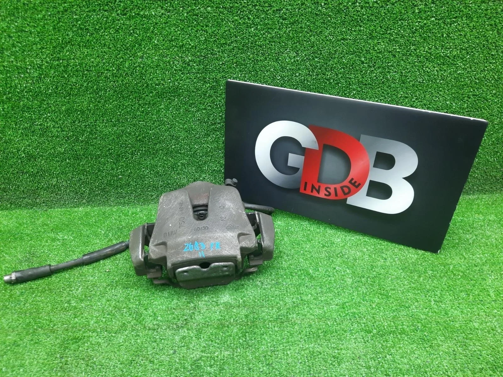 Суппорт BMW X5 23.09.2011 34116776784 E70 N55B30A, передний правый