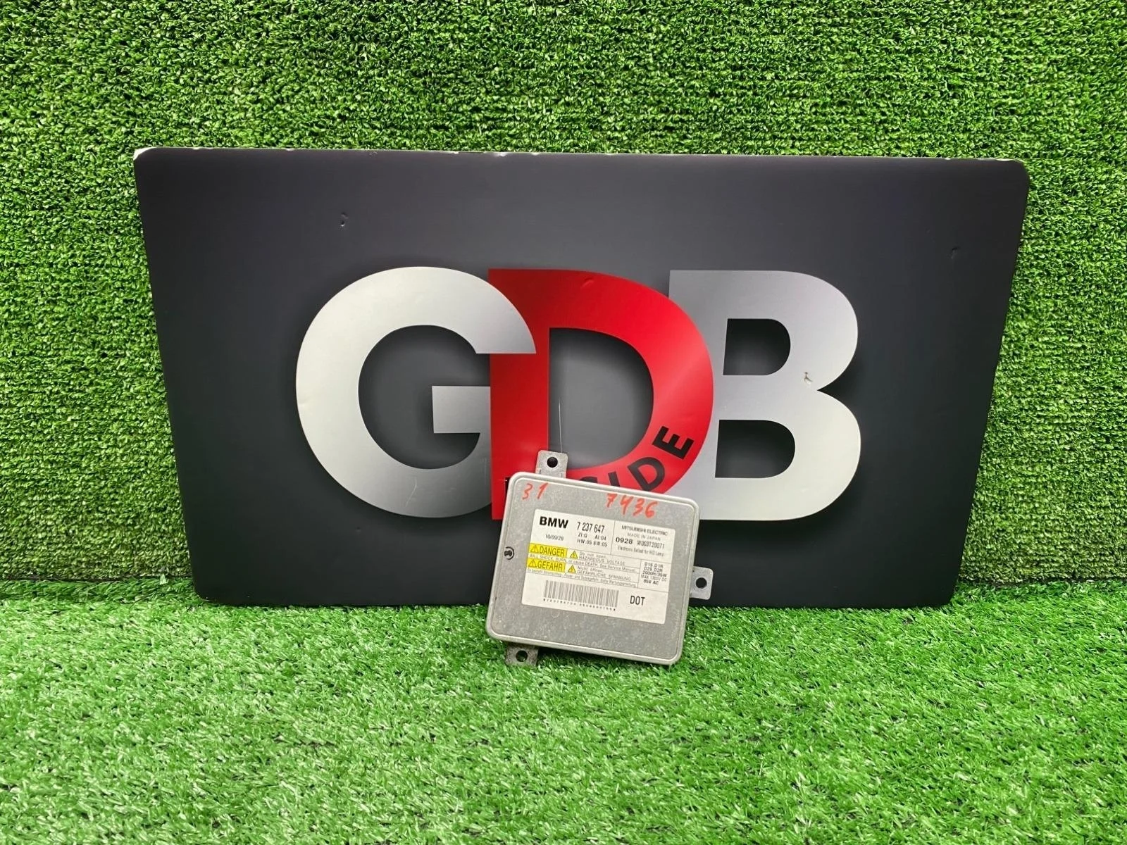 Блок розжига BMW 5 series 2011 63117237647 F11 N52B25A