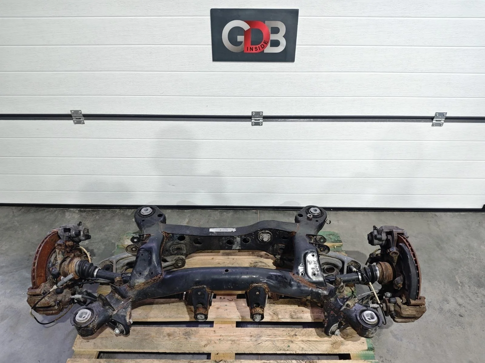 Балка подвески BMW 3 series 2006 33316783713 E92, задняя