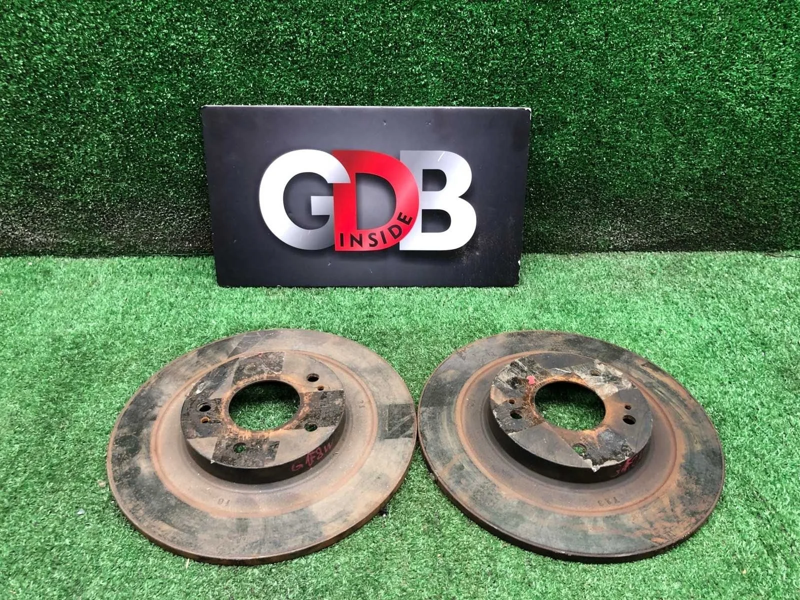 Тормозные диски Mitsubishi Outlander 2013 4615A125 GF8W 4J12, заднее